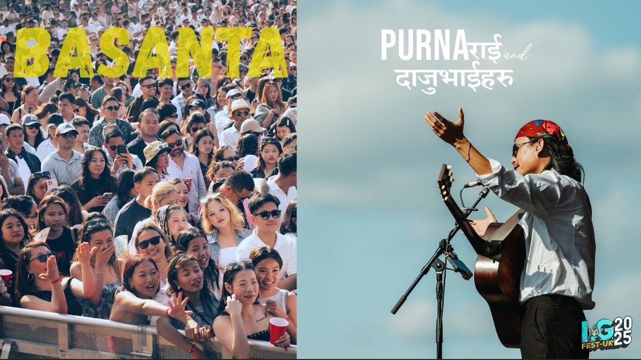 Purna Rai sings Basanta by JPT Rockerz | LG Fest UK 2025