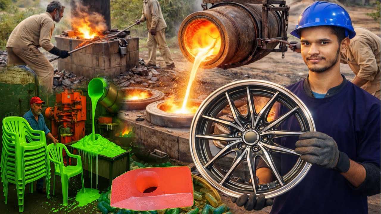 Scrap to Product | Wheel, Chair & Hammer Manufacturing