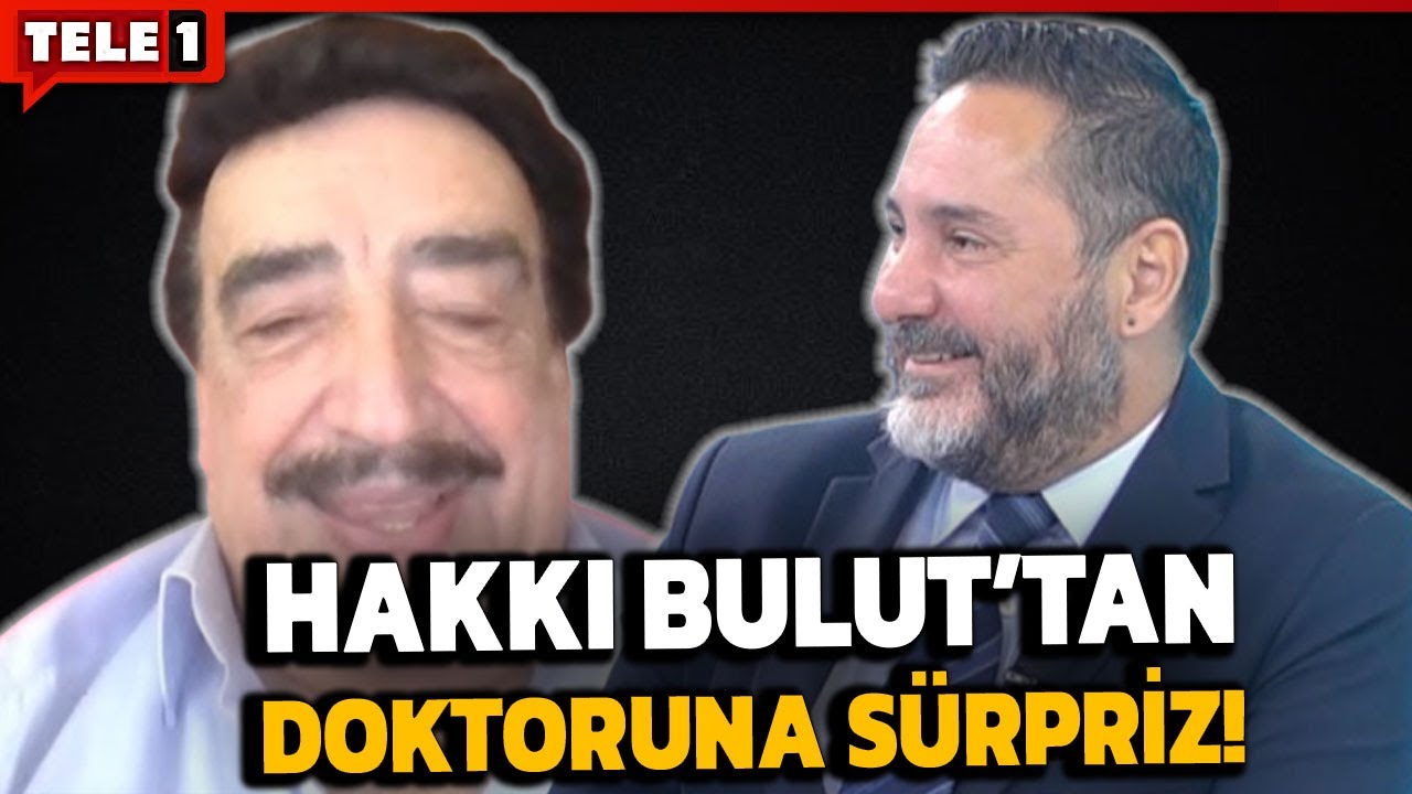 Hakkı Bulut doktorunun TELE1'de olduğunu duyunca bağlandı! Canlı canlı türkü söyledi...