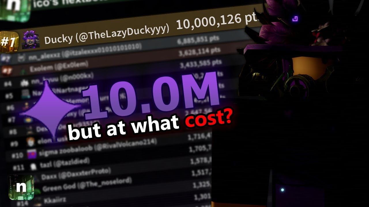 How I Reached 10 Million Score | Nico's Nextbots