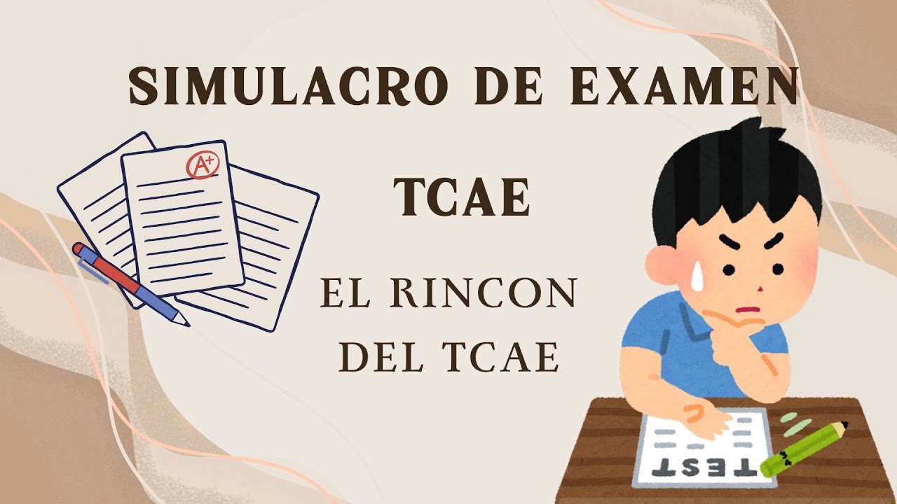 OPOSICIONES TCAE: Claves para aprobar  ✅📌/ SIMULACRO EXAMEN