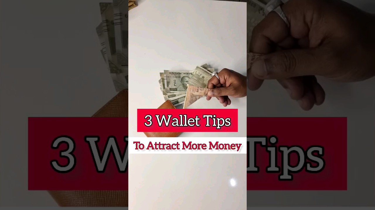 3 wallet tips to ATTRACT MONEY #astrotips #fact #vastu #motivation #hinduastrology