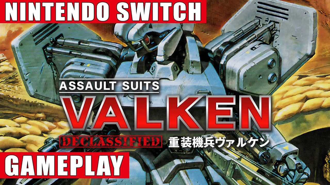 Assault Suits Valken Declassified Nintendo Switch Gameplay