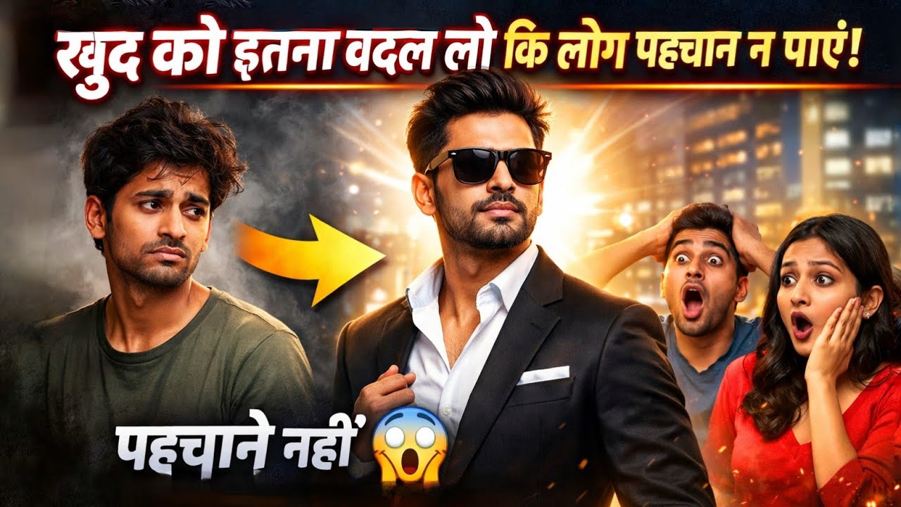 खुद को इतना बदल लो कि लोग पहचान न पाएं 😱 |Powerful Motivational Speech Hindi