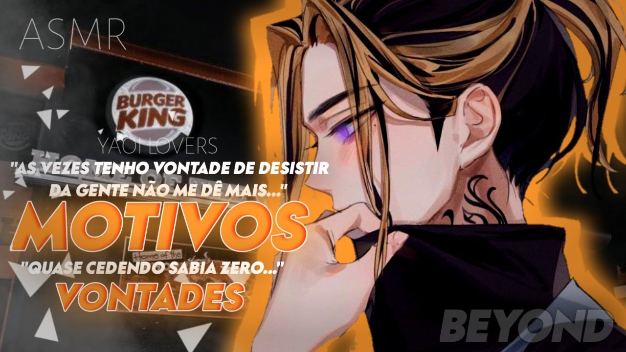 [ASMR] - DISCUSSÃO ACABA EM BEIJOS - [ROLEPLAY] [YAOI LOVERS] [BEYOND]