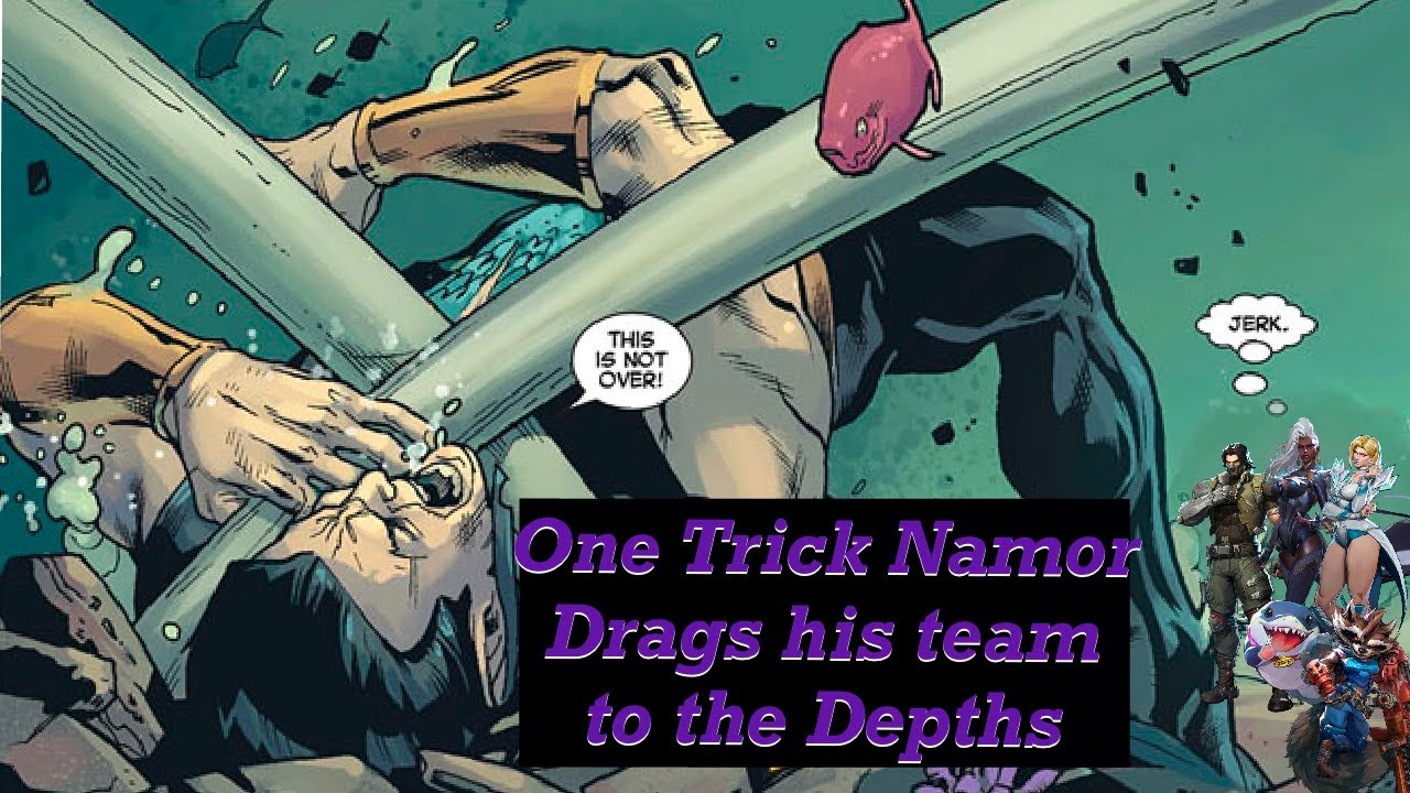 1 Trick Namor Drags his team to the Depths | Storm Grandmaster Gameplay | Marvel Rivals SZN 4
