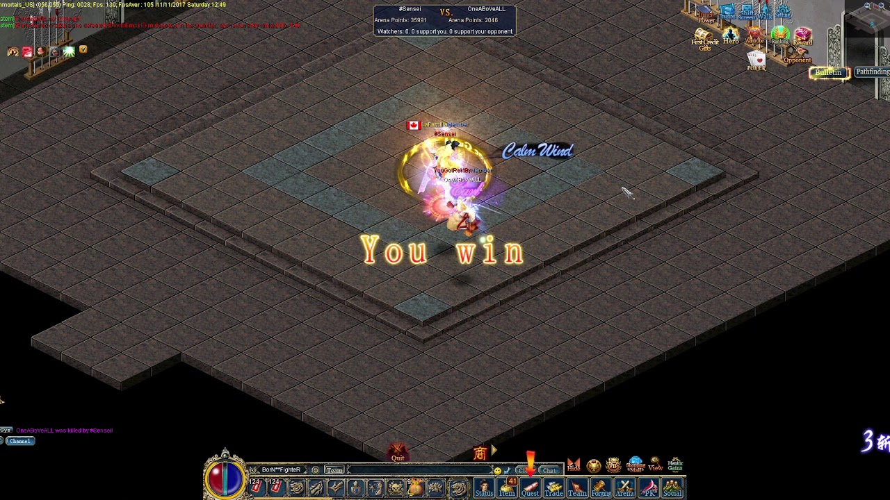 Conquer Online(Immortal Co)-Arena Qualifier(Monk)