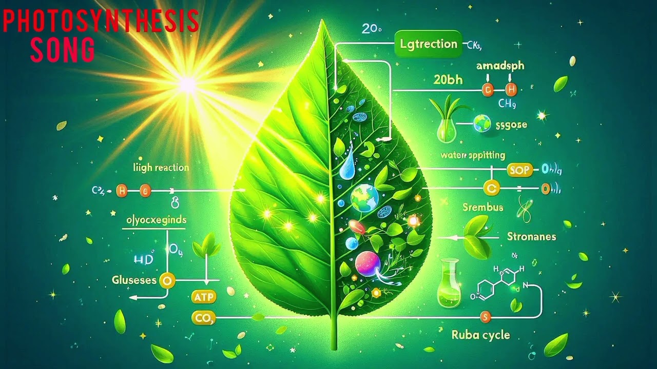 Photosynthesis Song 🌿 | Light Reaction & Dark Reaction (Calvin Cycle) | Class 10 Biology