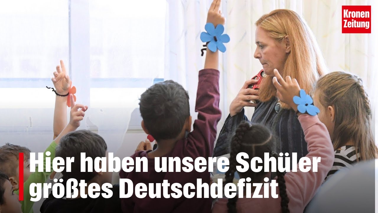 Es ist nicht Wien!: Hier haben unsere Schüler größtes Deutschdefizit | krone.tv NEWS