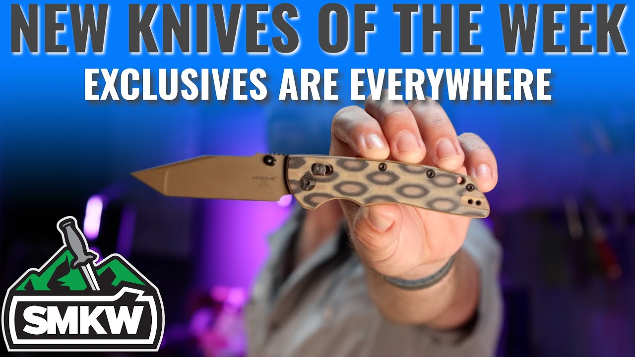 New Exclusives and a Ton of New Knives from Hogue, Kizer,  Benchmade, Protech and Jack Wolf