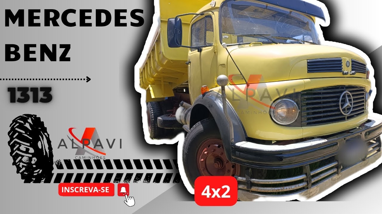 Mercedes Benz 1313 Ano 1978 Toco 4x2 Caçamba 7m³ Ligue e Verifique Disponibilidade (12) 97406-2916