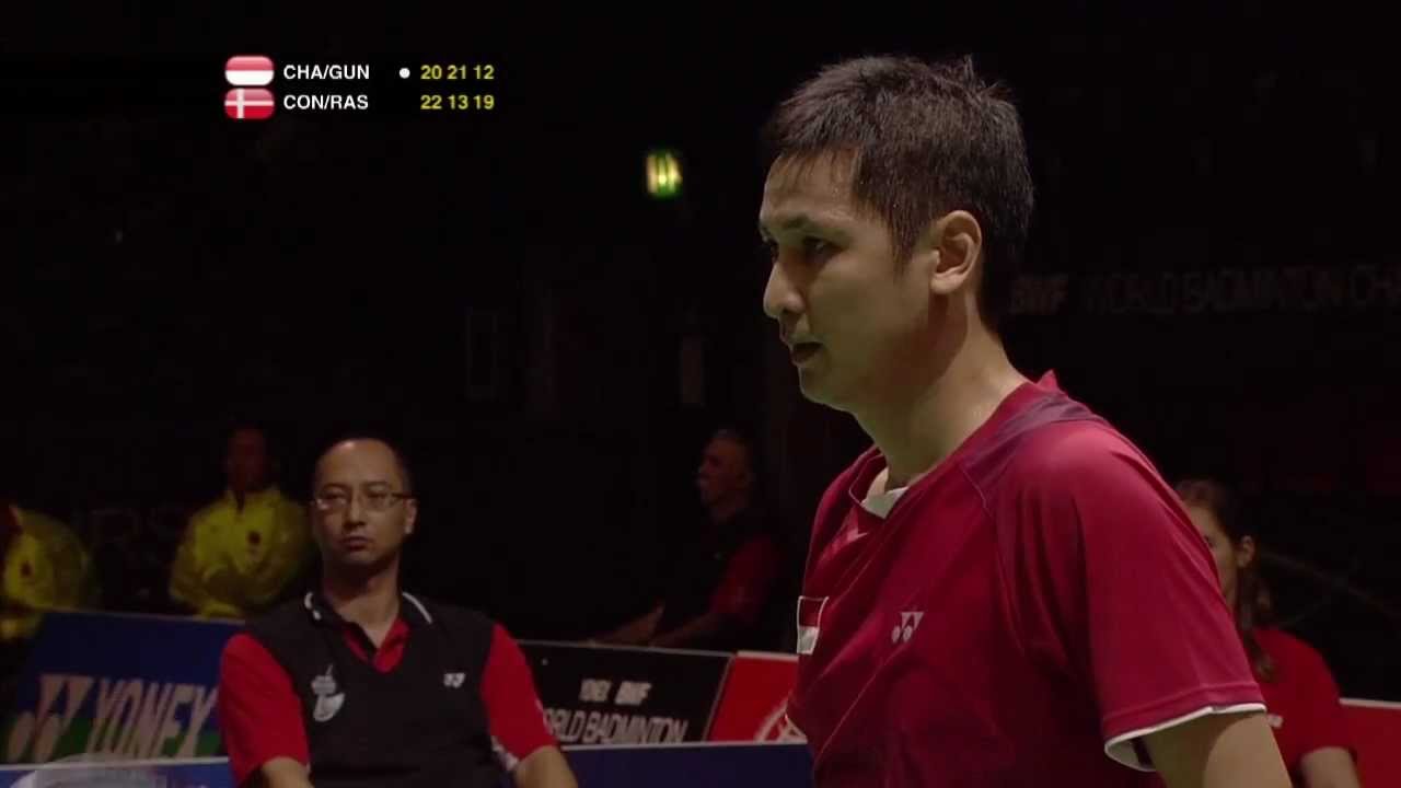 R16 - MD - A.Chandra/H.Gunawan vs M.Conrad-Petersen/J.Rasmussen -Yonex BWF World Champs '11