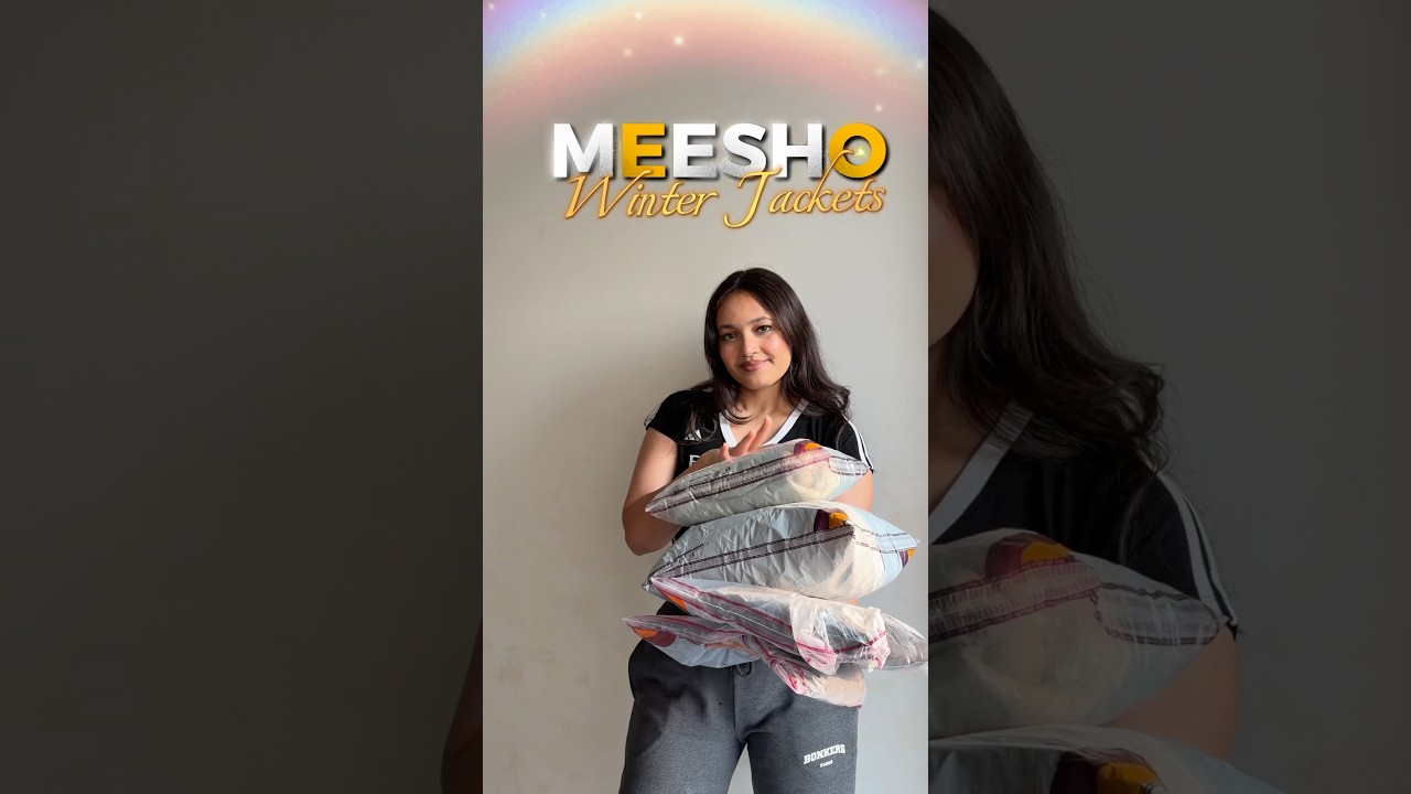 Meesho winter jacket haul💓✨ 