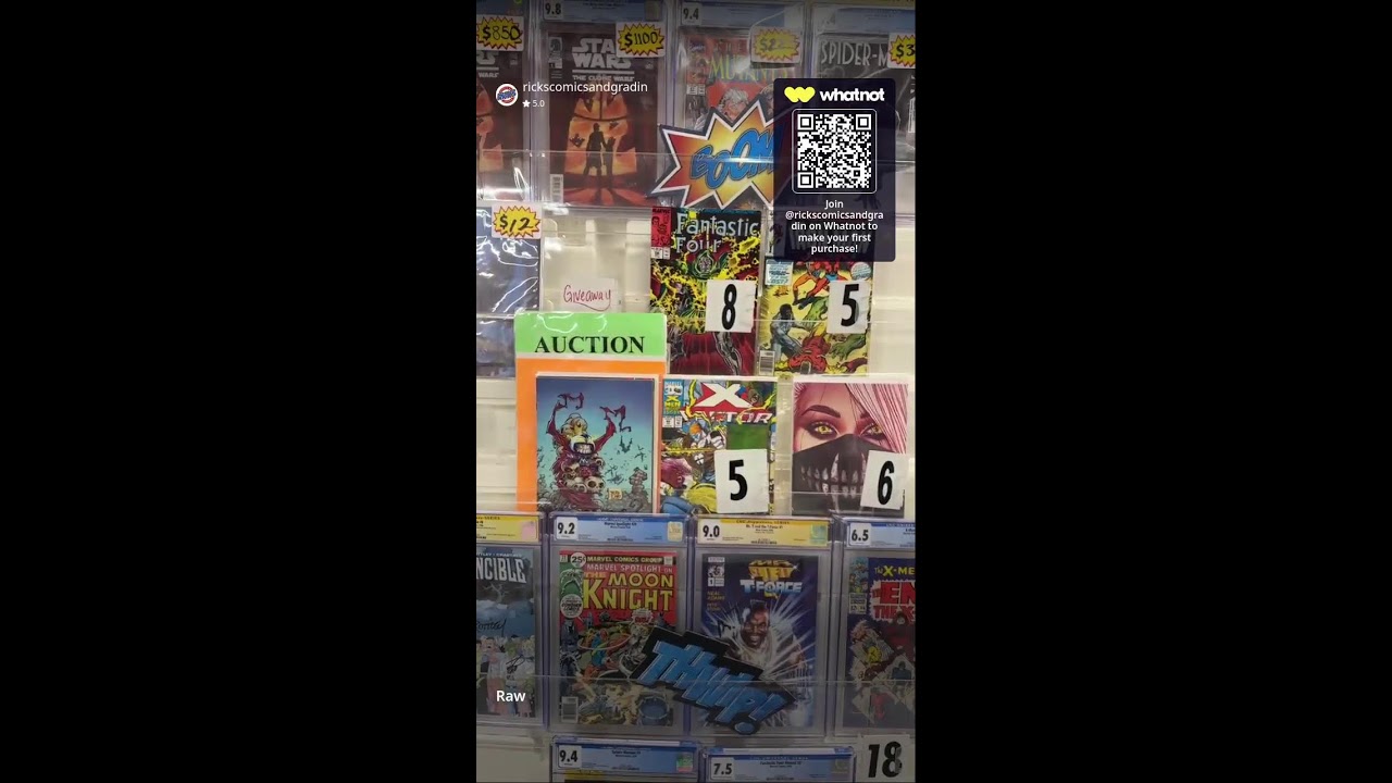 Comic Auction and Sales