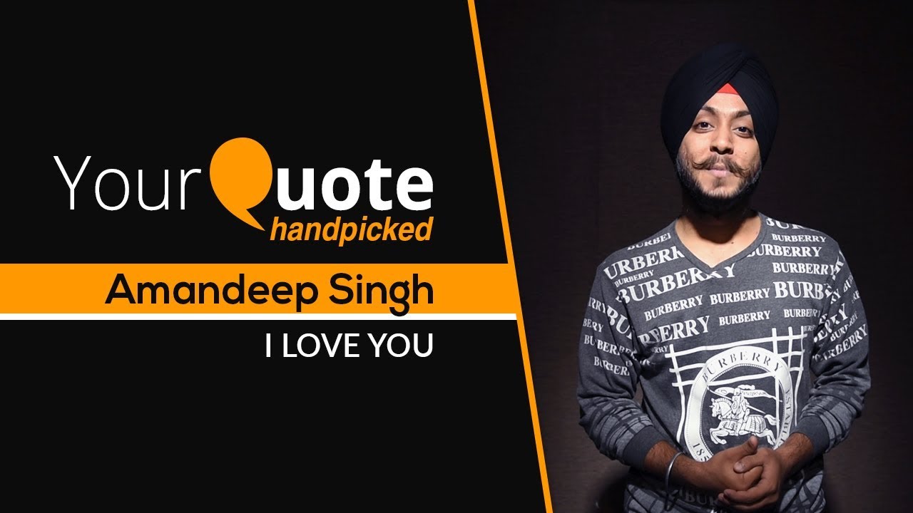 'I Love You' by Amandeep Singh | Hindi Story | YourQuote Handpicked