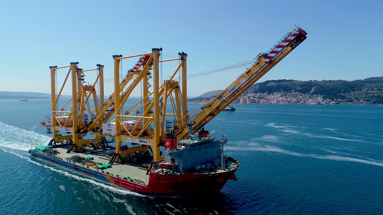 DEVREYE ALDIĞIMIZ İKİ YENİ 24 YAN STS'NİN LİMANIMIZA YOLCULUĞU