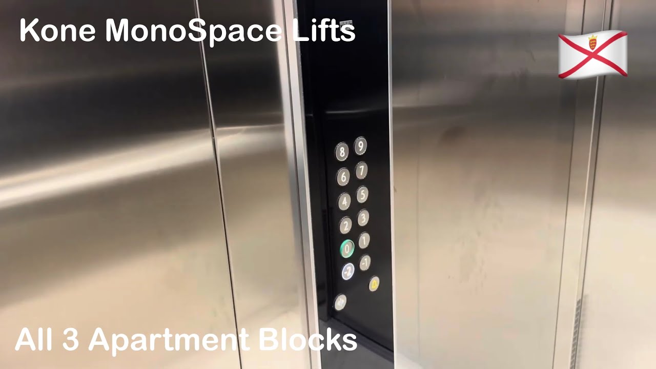 Kone MonoSpace Lifts - Horizon Apartments In St Helier, Jersey 