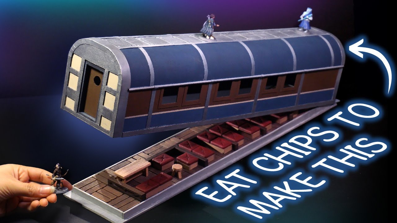 Создайте Train Terrain для DnD и Pathfinder [Идеально для кампании Eberron!]