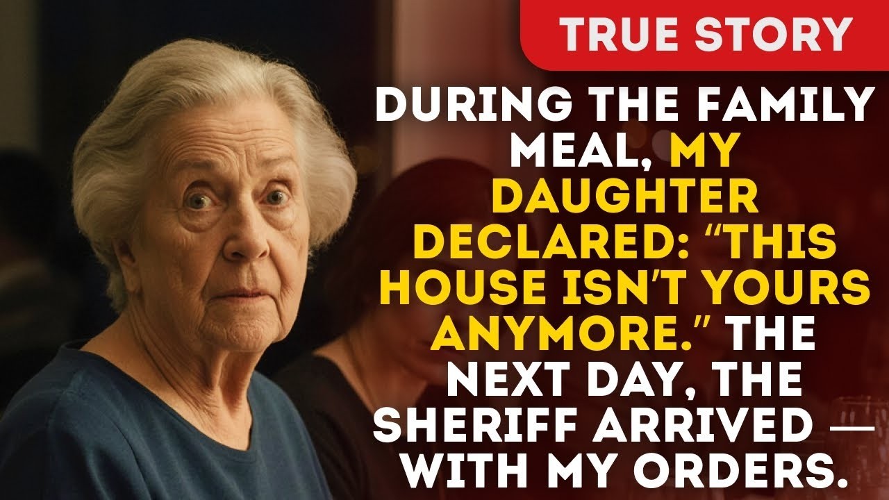 During The Family Meal, My Daughter Declared “This House Isn’t Yours Anymore” The Next Day, The