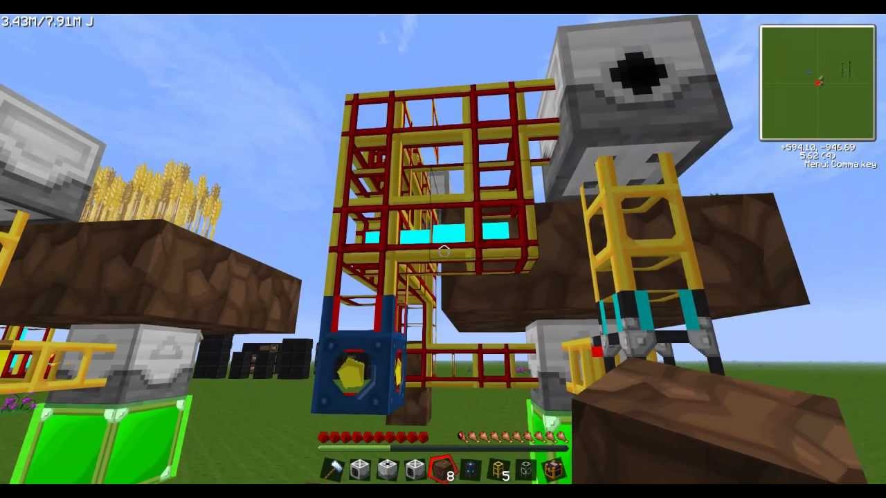 TheMindCrafters.com &mdash; Tekkit Lite &mdash; Minefactory Reloaded &mdash; Автоматические фермы