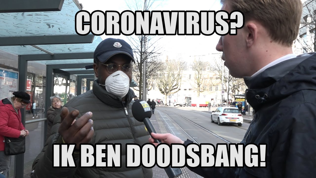 Straatvraag: Is Den Haag in de ban van het coronavirus?