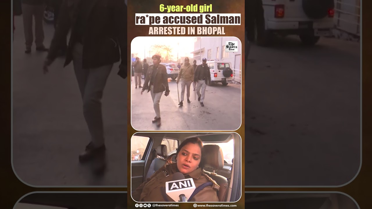 6-year-old girl rape accused Salman arrested in Bhopal