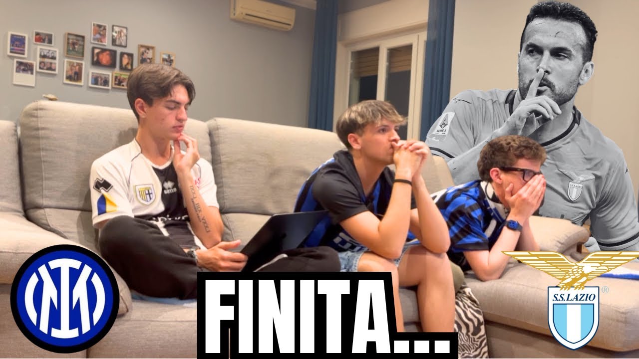 SCUDETTO PERSO… INTER-LAZIO 2-2 LIVE REACTION🐍