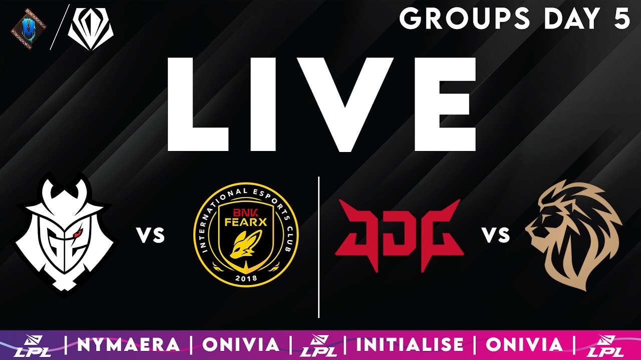 First Stand Live | G2 vs BFX | JDG vs LYON with Nymaera & Initialise | #FST2026