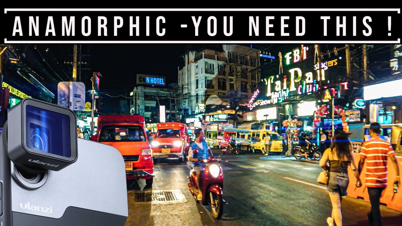 Ulanzi -Cinematic Mobile videos with Anamorphic Lens | Phuket Nightlife