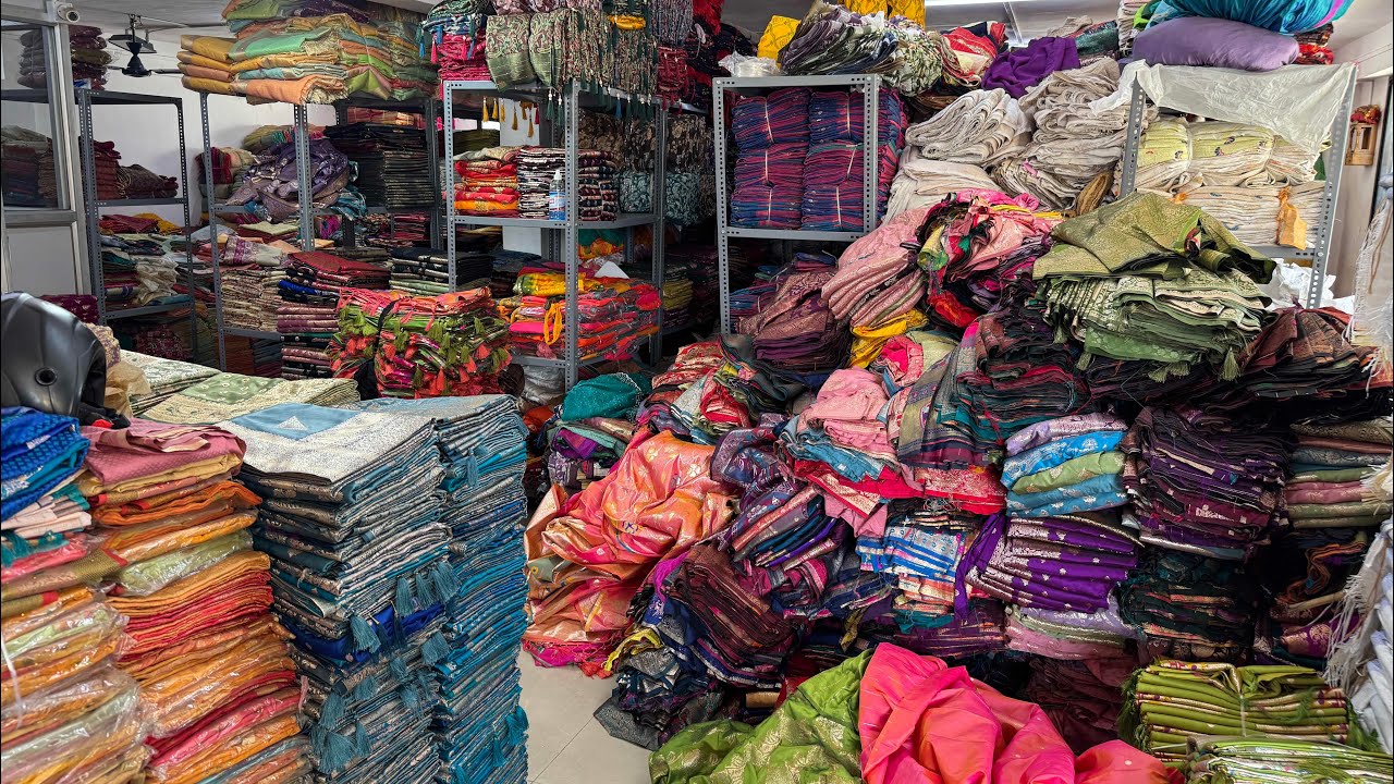 Surat Saree Manufacturer wholesale | Surat Textiles Market New Video 