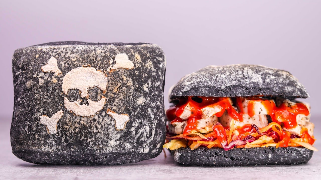 How to Make Black Charcoal Ciabatta Bread