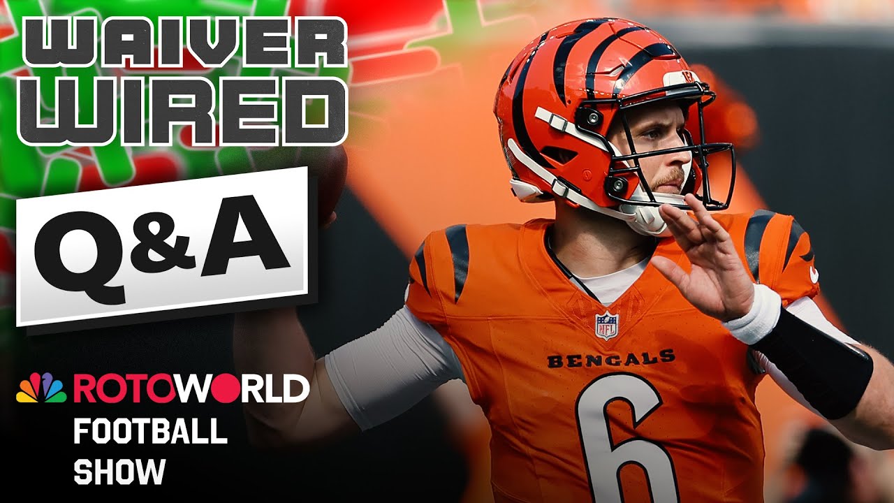 NFL Fantasy Football Q&A w/ RotoPat, Kyle Dvorchak (9/15/25) | Rotoworld Football Show | NBC Sports