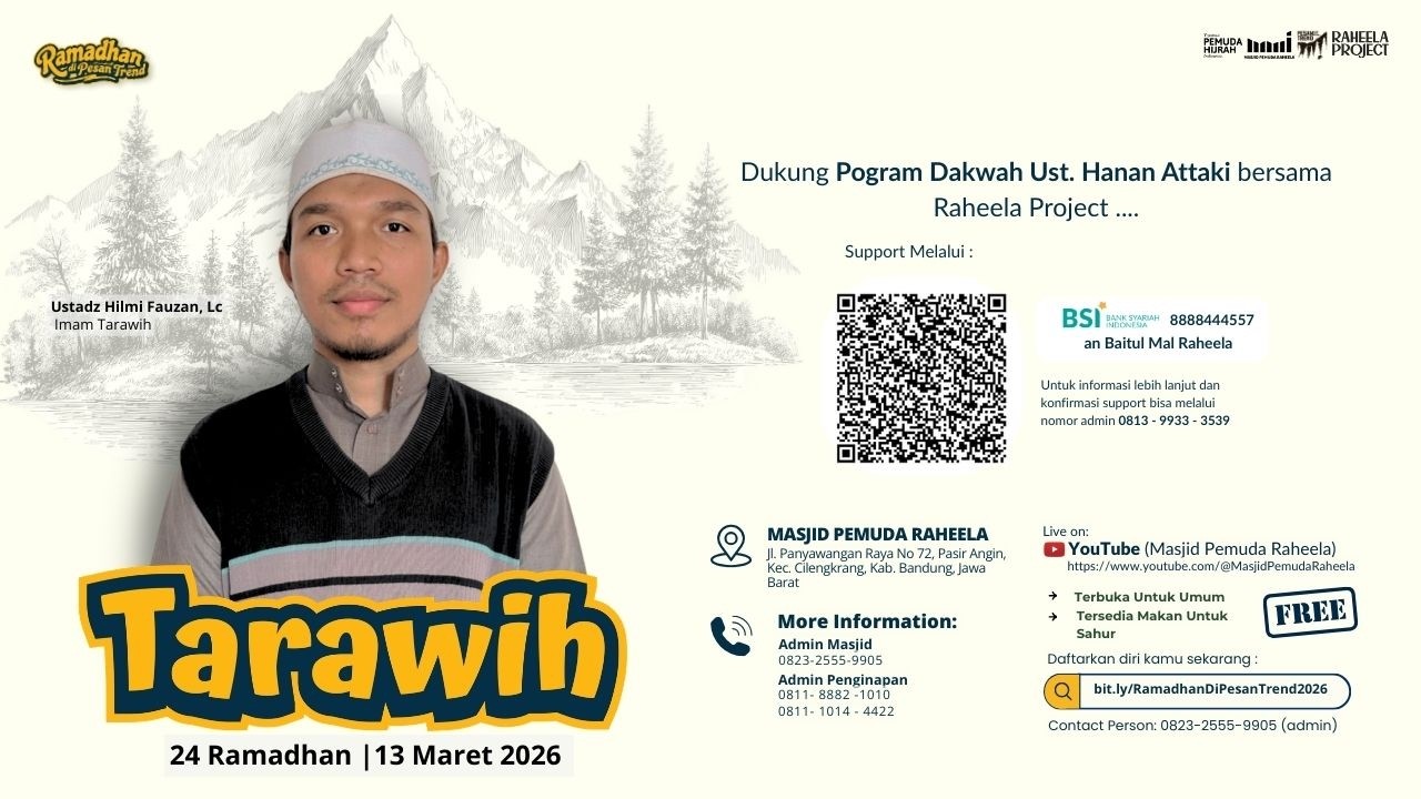 SHALAT TARAWIH RAMADHAN DAY 24 - [Ustadz Hilman Fauzan]