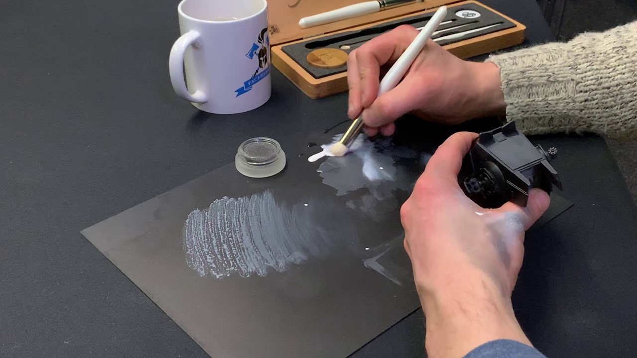 Artis Opus Series D - Dampening Pad Usage & Technique Tutorial - Star Wars Legion - Dry Brushing