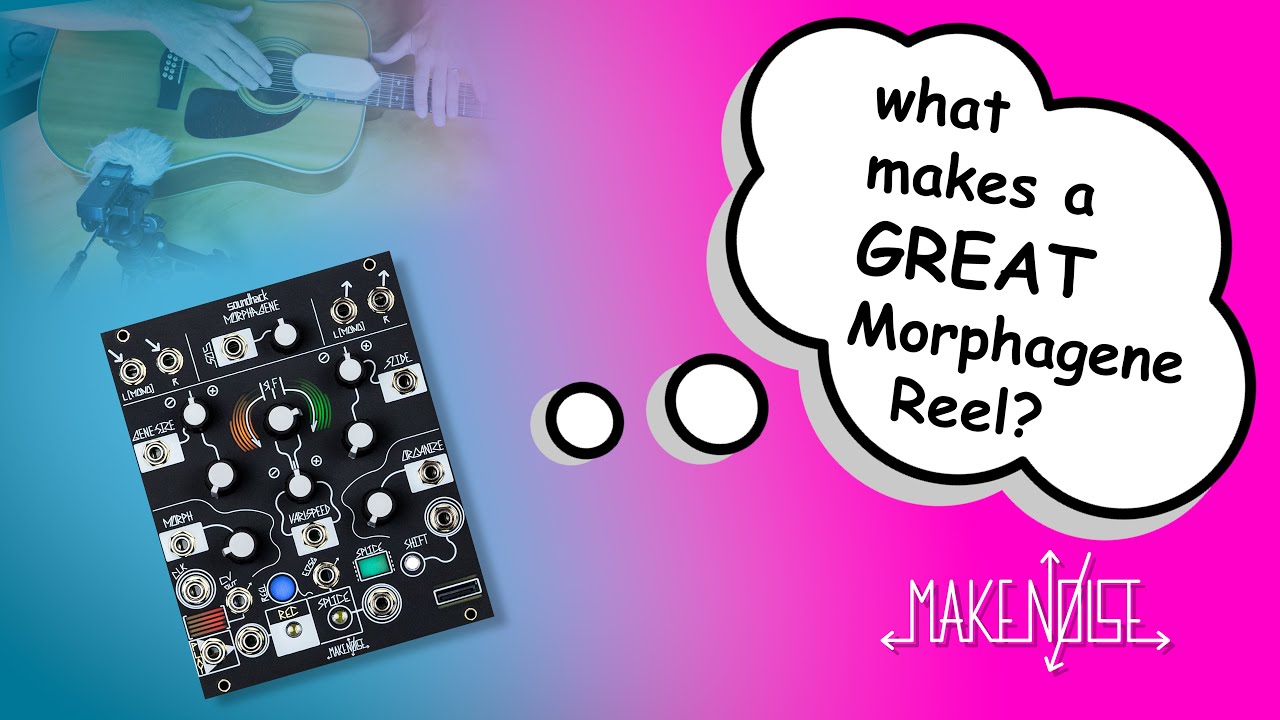Что делает катушку Morphagene великолепной? | Make Noise