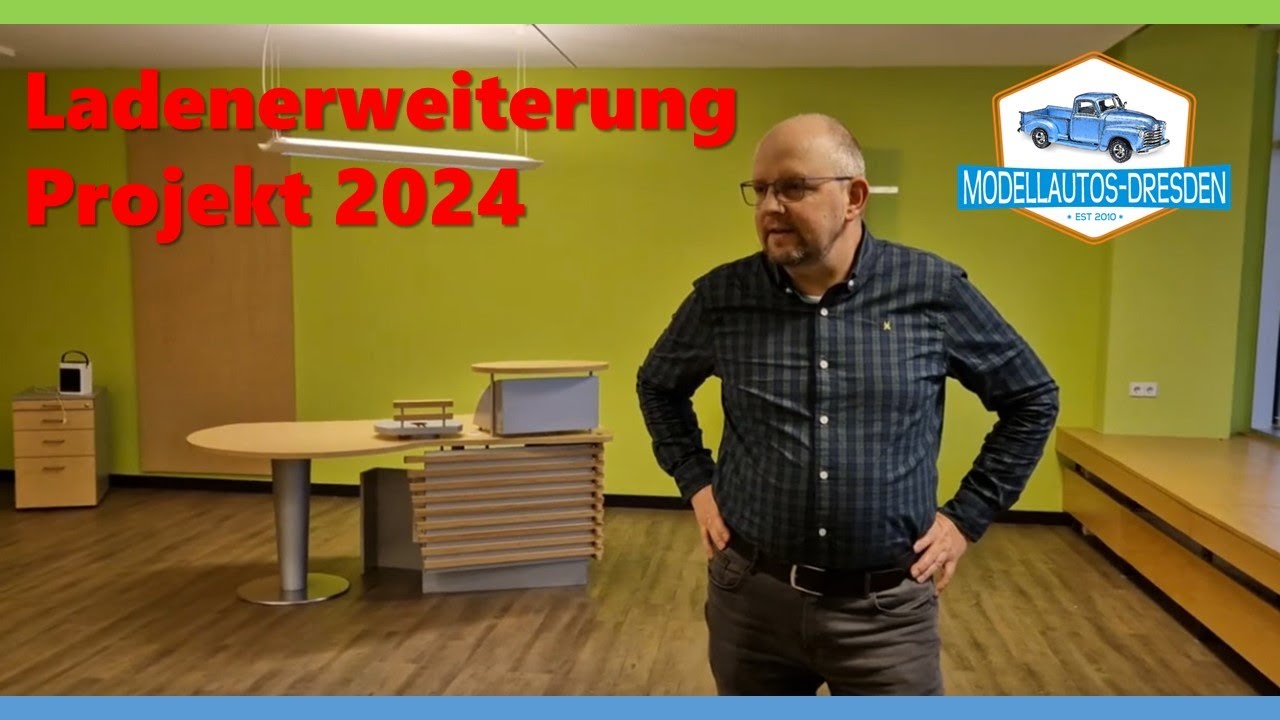 Ladenerweiterung Projekt 2024 [Modellautos-Dresden]