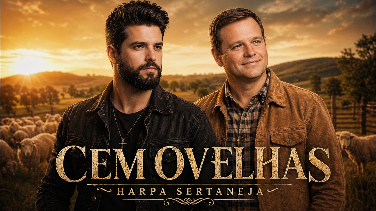 CEM OVLEHAS - OZÉIAS DE PAULA | COVER  REMIX HARPA SERTANEJA #musica #gospel #ozeiasdepaula
