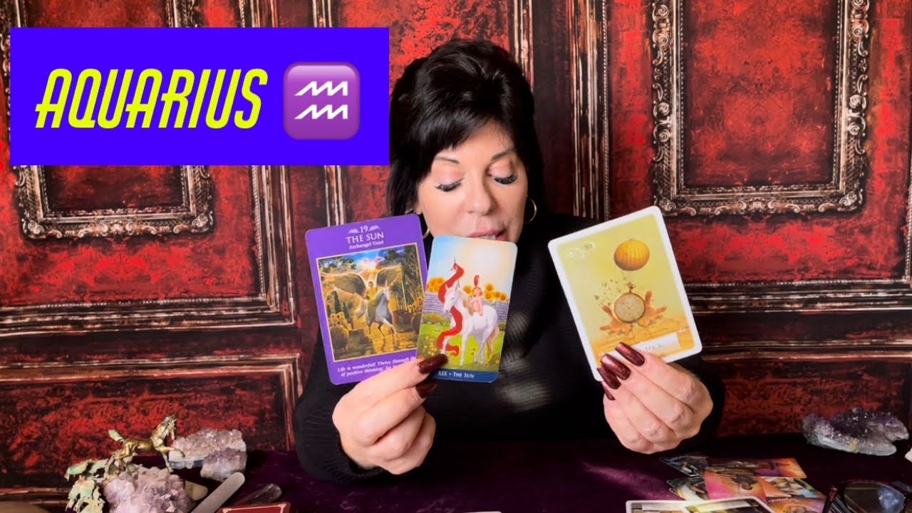 AQUARIUS ♒️ BIG CHANGE AQUA’S! TRUST IN YOURSELF! LET GO OF CONTROL AND HERE COMES THE SUN!!
