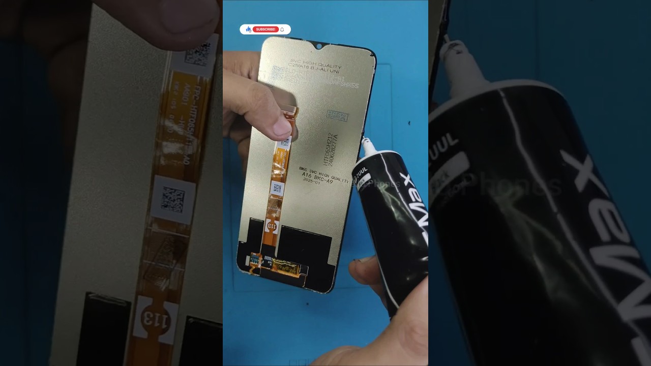 How to Apply Display Glue Like a Pro | display adhesive fix | Fast Mobile Repair Tip #shorts #repair