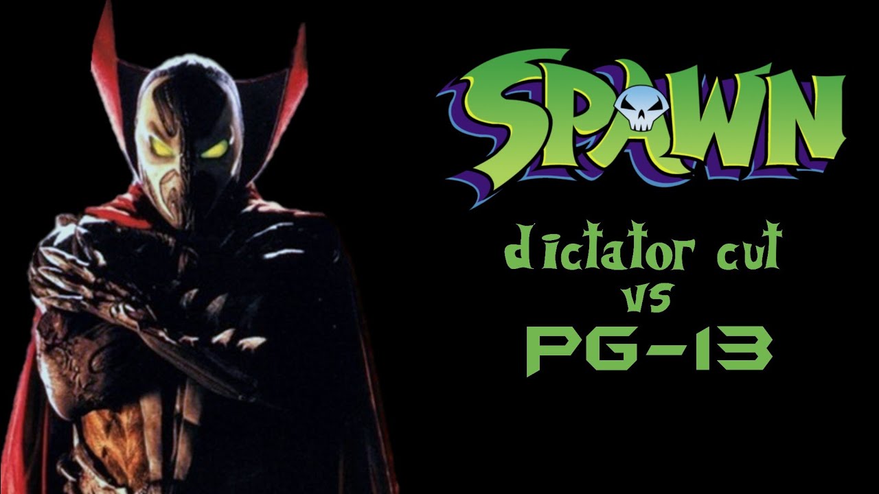 spawn movie (director cut vs PG-13) scene