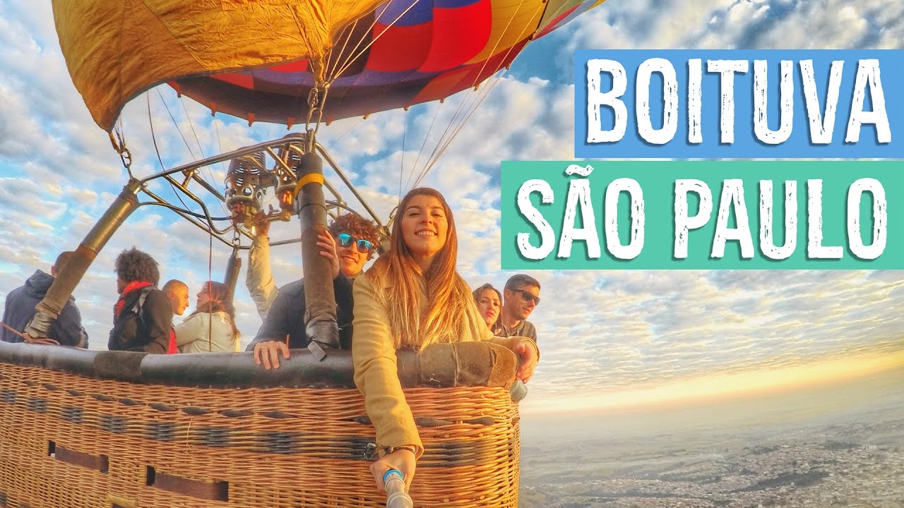 Boituva (SP) - Passeio de Balão - Duas Passagens