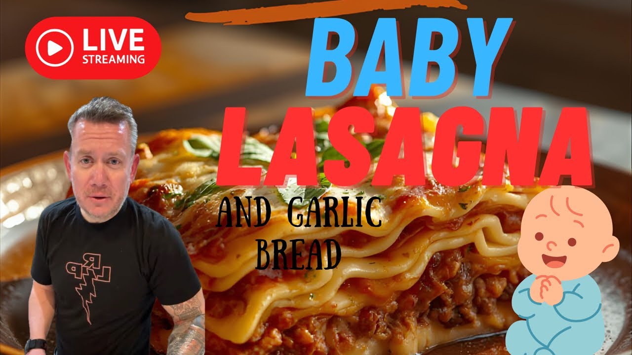 Pop-up live! Lasagna for a baby