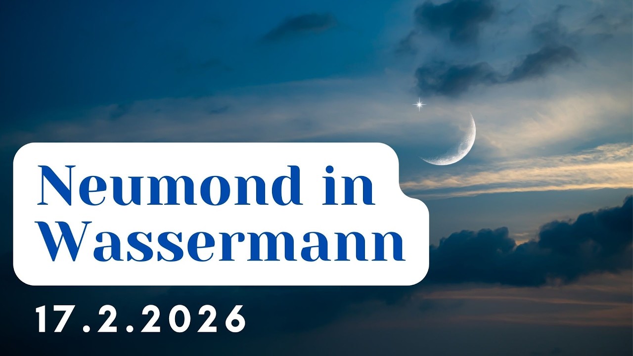 Neumond in Wassermann und Sonnenfinsternis ~ Befreiung durch inneren Frieden