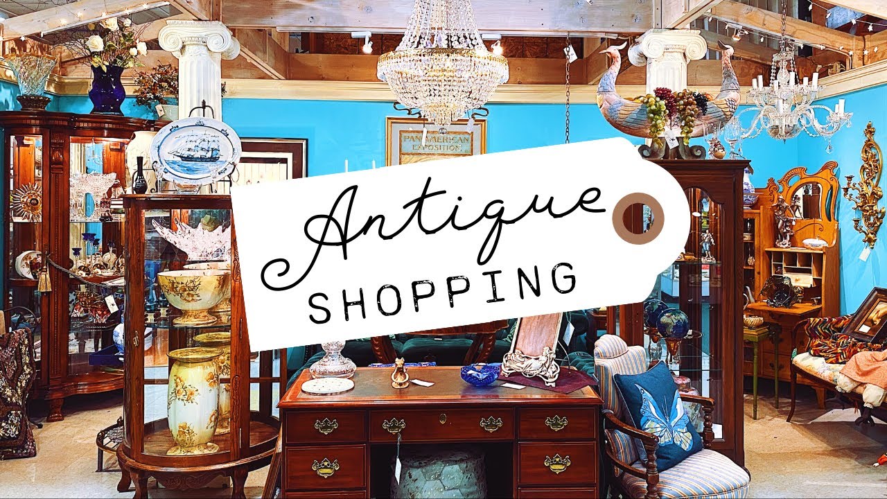 Let's Go Antique Shopping! Come Thrift With Me for Vintage Decor