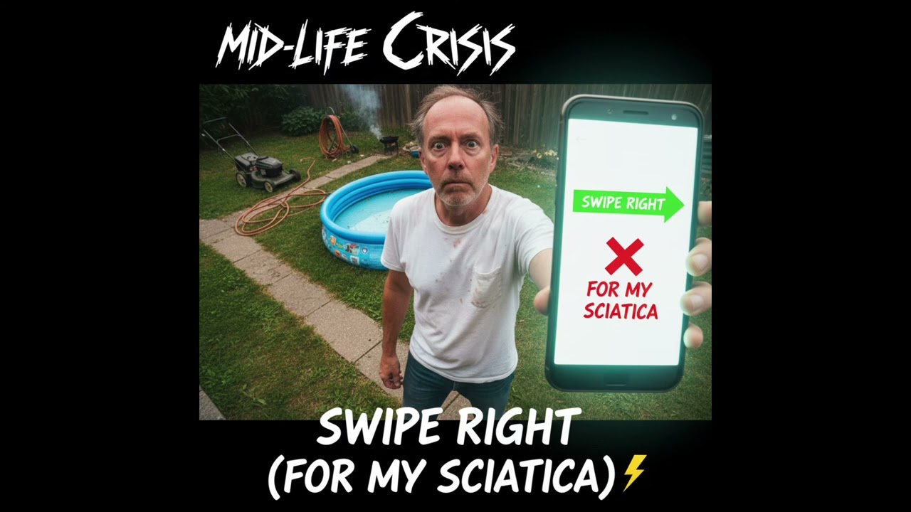 Mid-Life Crisis - Swipe Right (For My Sciatica)