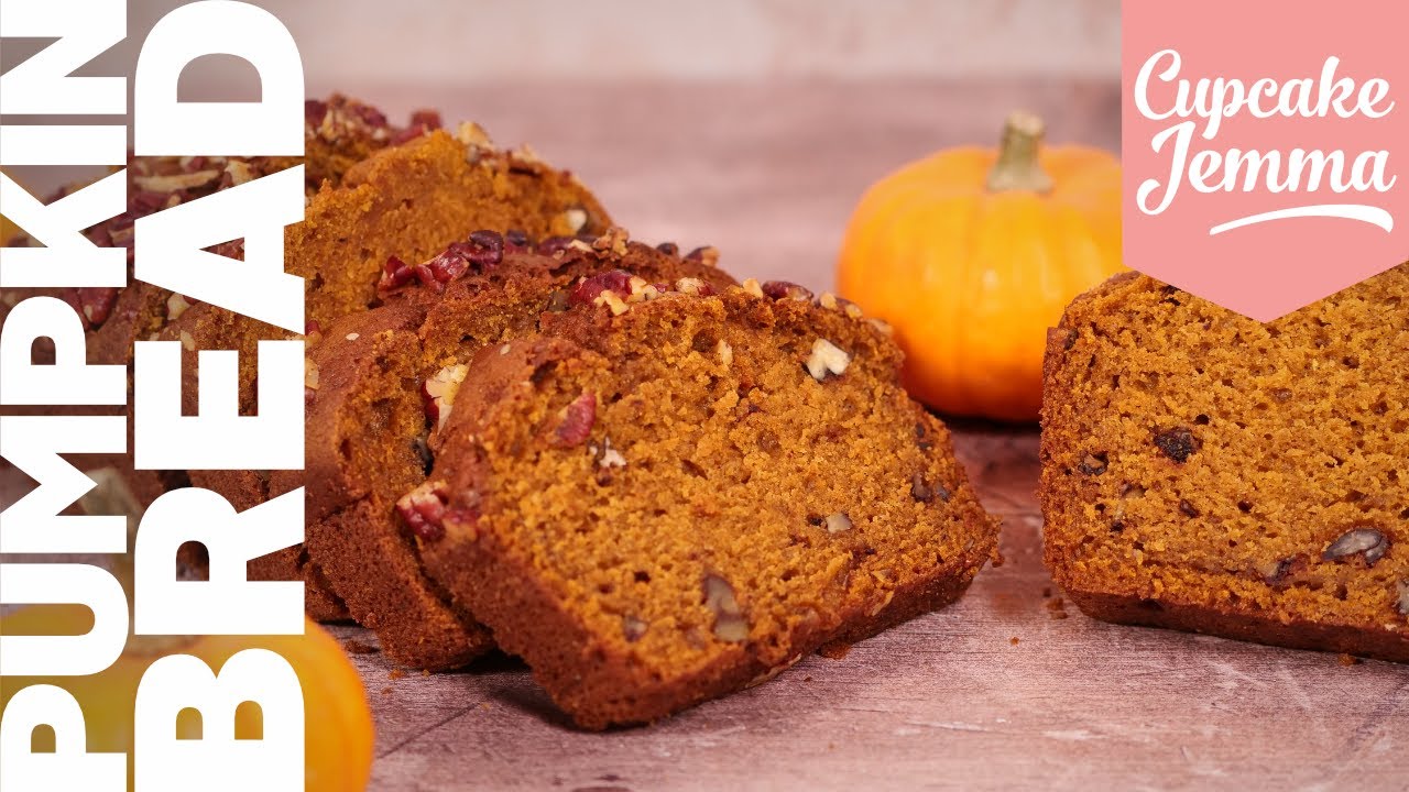 Pumpkin Bread Recipe | A spiced, wholesome classic | Cupcake Jemma