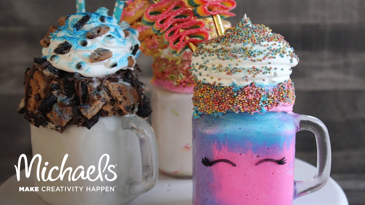 DIY: 3 Super Easy Freakshakes | Michaels