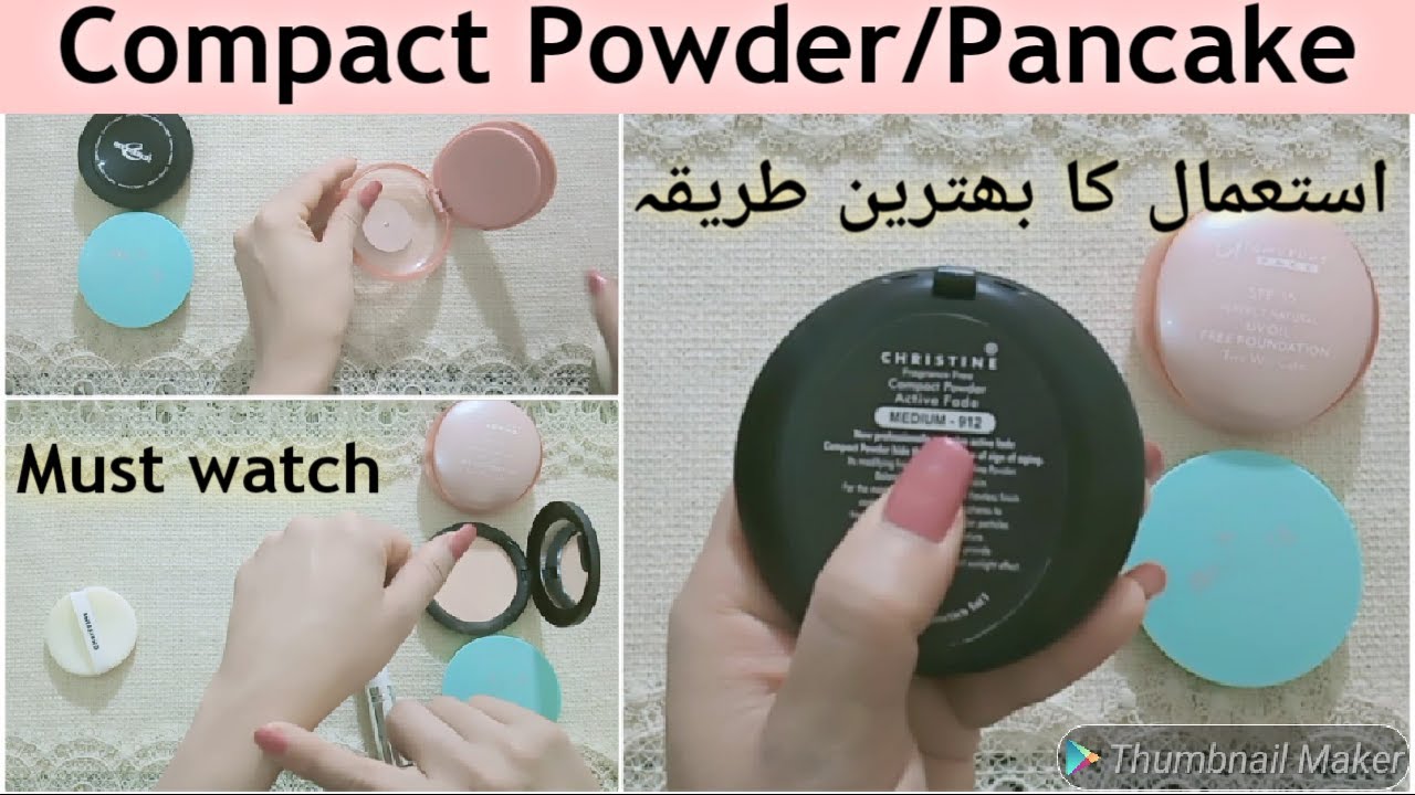 How to Use Compact Powder/Pancake Affordable Makeup Products For Biggners|Best Tips &Tricks