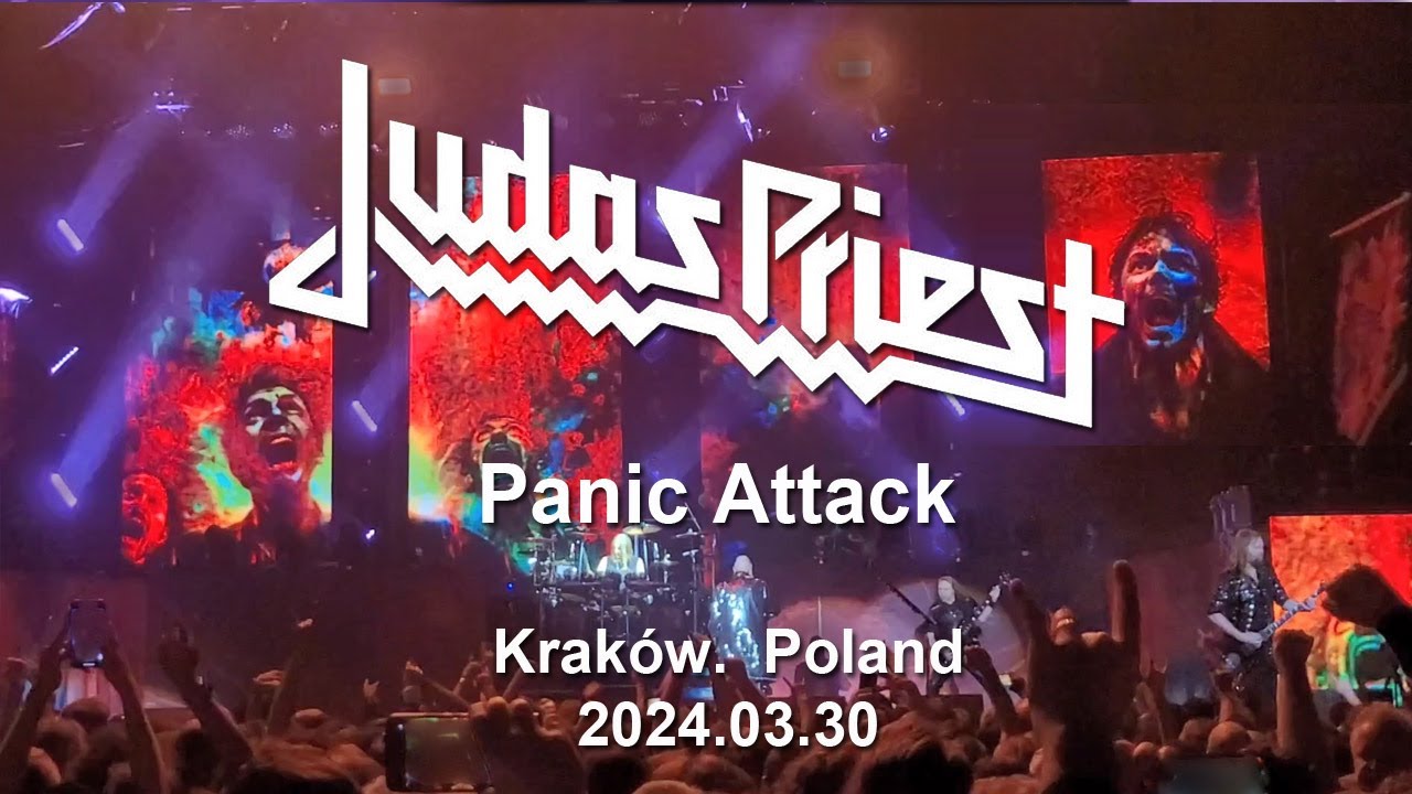 Judas Priest - Panic Attack  (Krak&oacute;w 2024.03.30  Poland)
