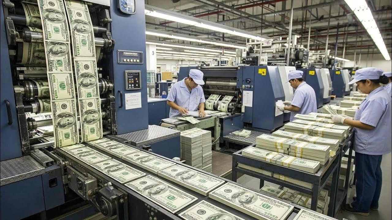 Inside the U.S. Money Factory (How Dollars Are Really Made 💵)